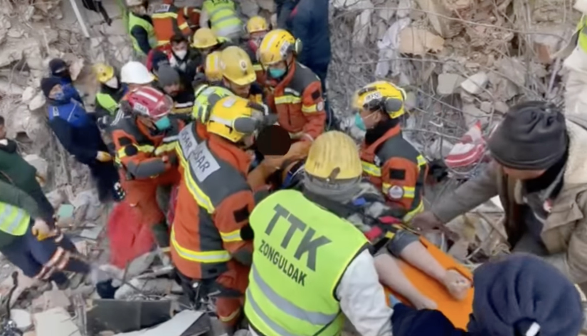 Turkey Syria Quake Hong Kong Team Makes Fourth Rescue Week After