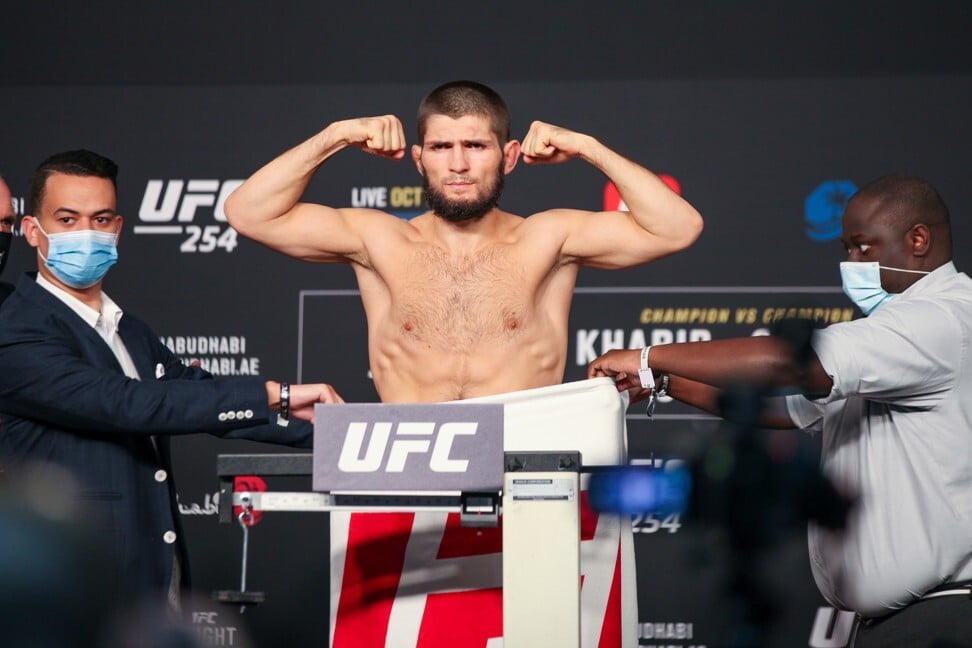 Ufc Khabib Weigh In Very Disturbing With Official Making