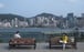 People seated apart at the Tsim Sha Tsui promenade. Photo: Sun Yeung