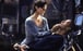 Carrie-Anne Moss (left) and Keanu Reeves star in The Matrix (1999). Its most prescient prediction is how, when given the red pill/blue pill choice, some people prefer to live entirely online. Photo: Courtesy Everett Collection