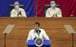 Philippine President Rodrigo Duterte delivers his State of the Nation Address. Photo: AP