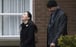 Meng Wanzhou leaves her home in Vancouver on January 20, when her court hearing started in Canada. Photo: AP