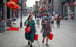 Shoppers in Beijing on July 30. China’s massive domestic consumption is the most important driver in its new policy, which means ensuring that the job market is in good health. Photo: Reuters