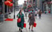 Shoppers in Beijing on July 30. China’s massive domestic consumption is the most important driver in its new policy, which means ensuring that the job market is in good health. Photo: Reuters