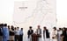 Pakistan's Foreign Minister Shah Mehmood Qureshi, centre, unveils the country’s updated official map which for the first time includes large parts of Indian-administered Kashmir. Photo: EPA