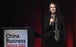 New Zealand Prime Minister Jacinda Ardern delivers a speech at the China Business Summit in Auckland on July 20, where she spoke of good bilateral relations and ample opportunities for both countries and peoples. Photo: Xinhua