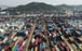 Containers are seen at a port in Qingdao, in eastern China's Shandong province, on September 1. Exports are expected to play a less-prominent role in China’s growth plans as the new “dual circulation strategy” emphasises boosting domestic demand. Photo: AP