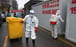 Many health workers are thought to have been infected at the start of the outbreak. Photo: AFP