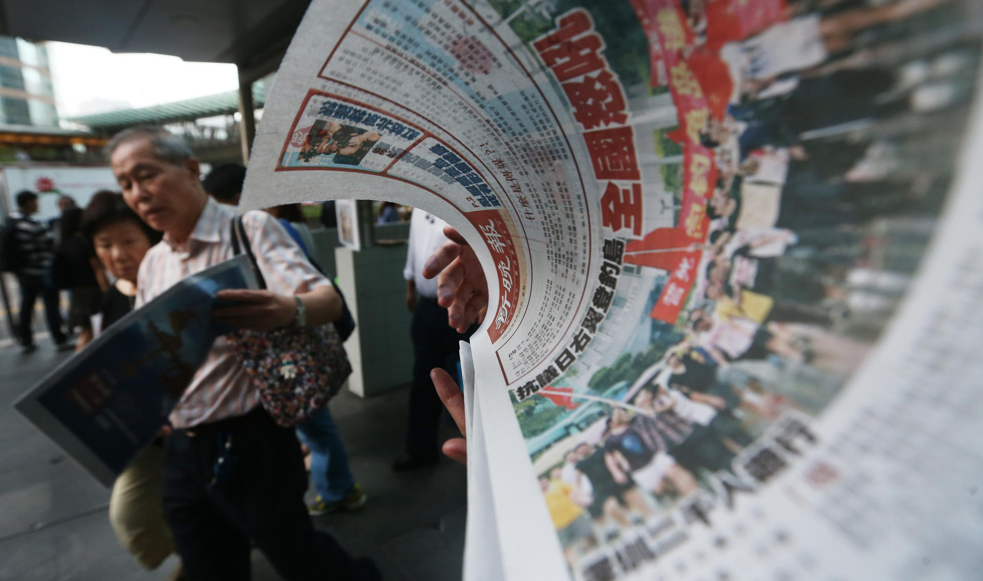 The New Evening Post debuted to mixed reviews. Photo: Sam Tsang