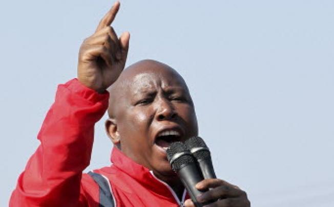 Former youth leader of the African National Congress (ANC) Julius Malema. Photo: AP