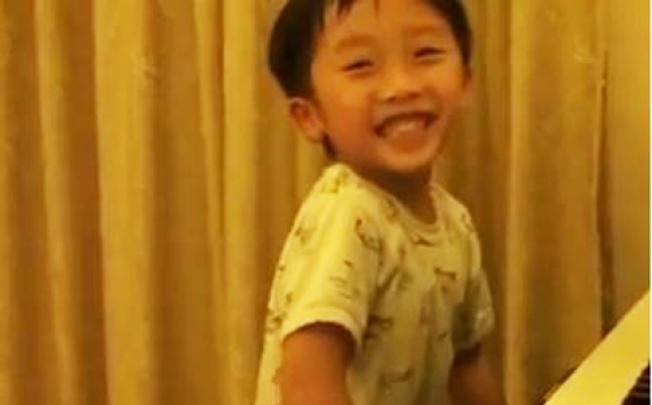 A screen grab of child prodigy Andy Lee. 