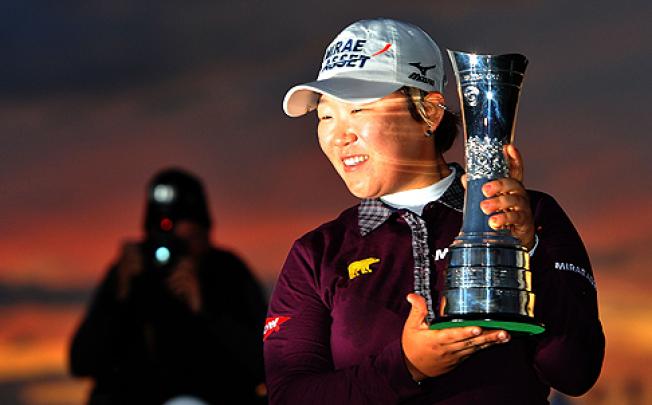 South Korea's Shin Ji-yae won the final major of the season by an outstanding margin. Photo: AFP
