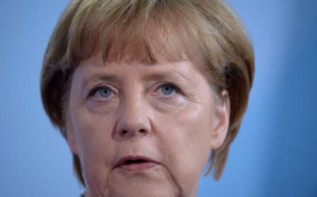 German Chancellor Angela Merkel. Photo: AFP