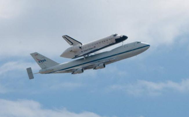 The Space Shuttle Endeavour. Photo: EPA
