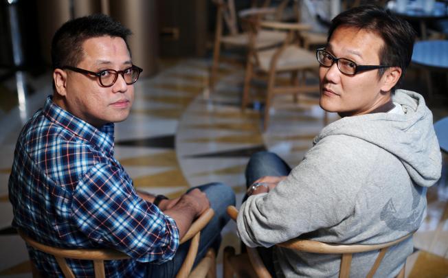 Longman Leung (left) and Sunny Luk. Photo: Sam Tsang