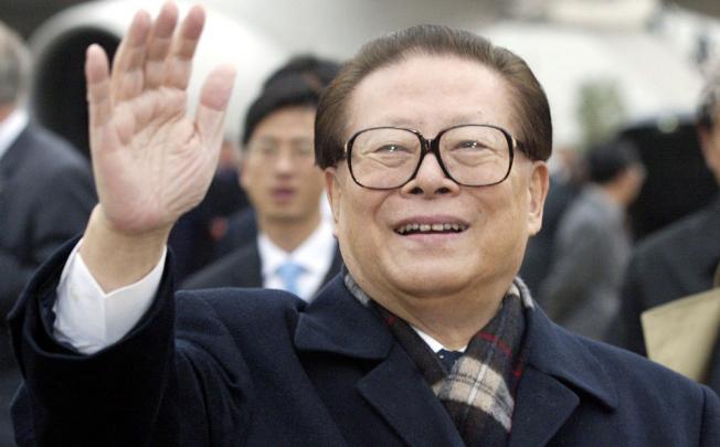 Former president Jiang Zemin. Photo: Reuters