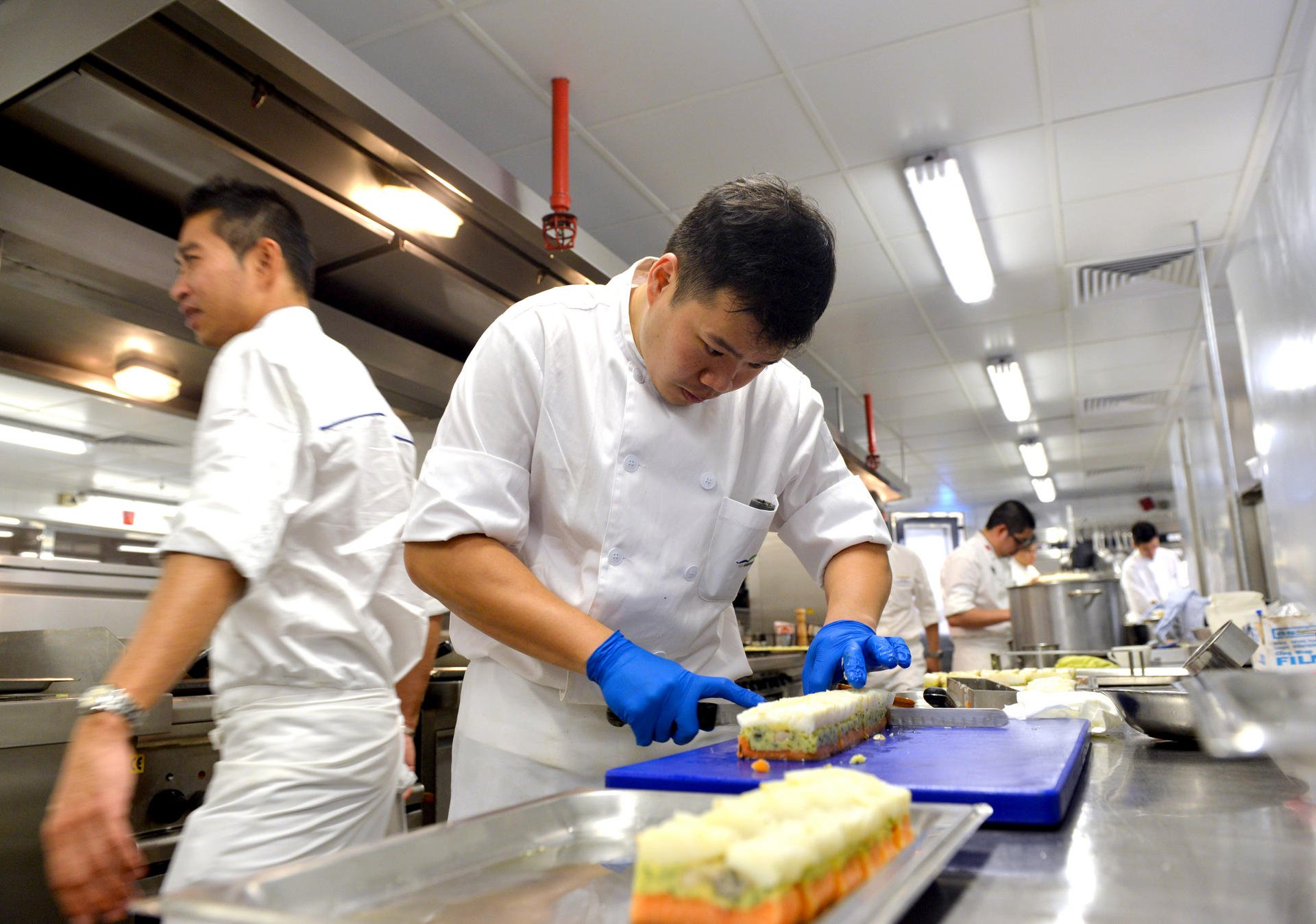 Chefs from the Hong Kong team prepare for the Culinary Olympics at their base in Pok Fu Lam. Photo: Dickson Lee