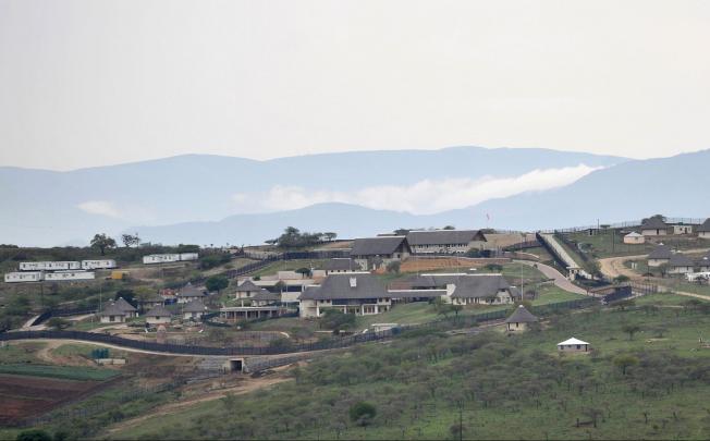 South African President Jacob Zuma's sprawling private countryside compound in Nkandla, northern KwaZulu-Natal province. Photo: AP