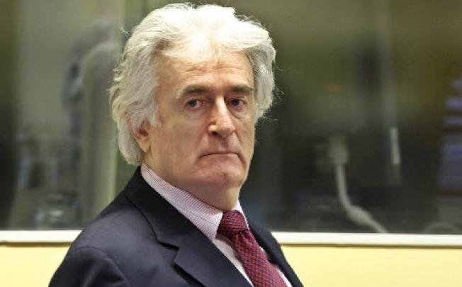 Former Bosnian Serb leader Radovan Karadzic. Photo: AFP