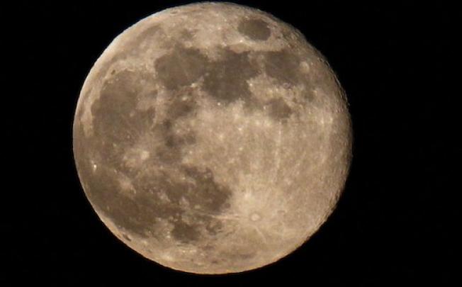 An image of the full Moon. Photo: AP