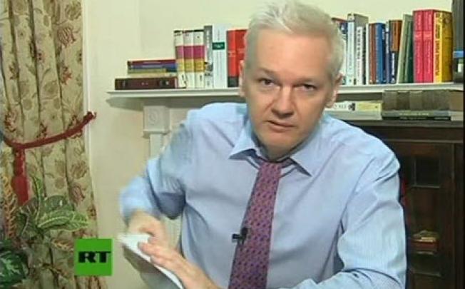 Julian Assange. Photo: AP