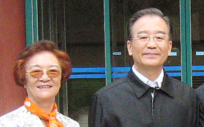 Chinese Premier Wen Jiabao and his wife Zhang Peili in 2011. Photo: SCMP Pictures 