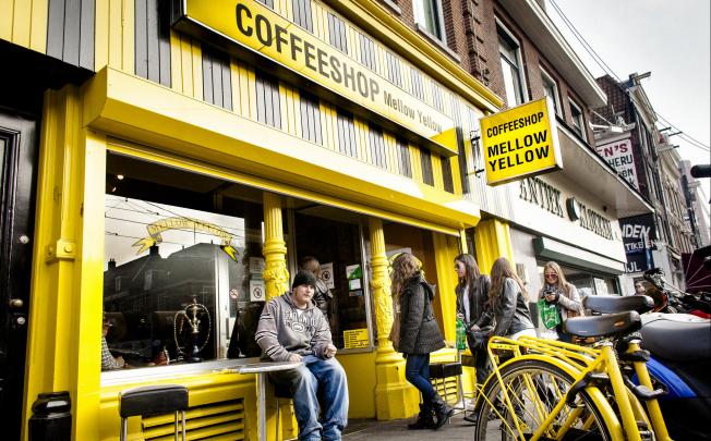 Foreigners can still smoke hashish at Amsterdam's coffee shops next year despite a new Dutch law to reduce drug tourism. Photo: NYT