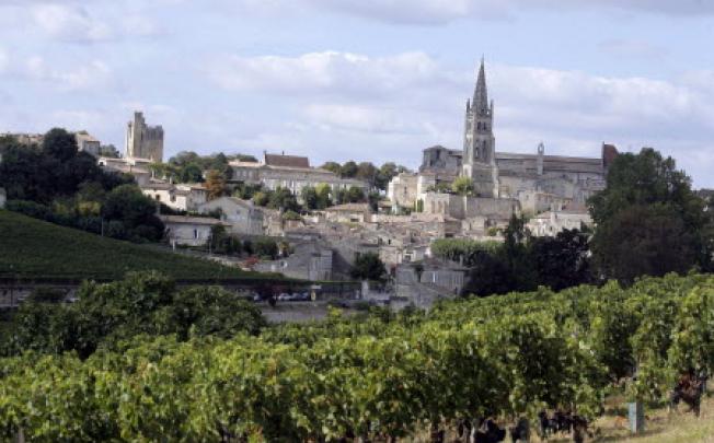 The famous Bordeaux wine growing region in southwestern France. Photo: AFP