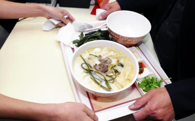 Noodle dish hui mian is very popular.