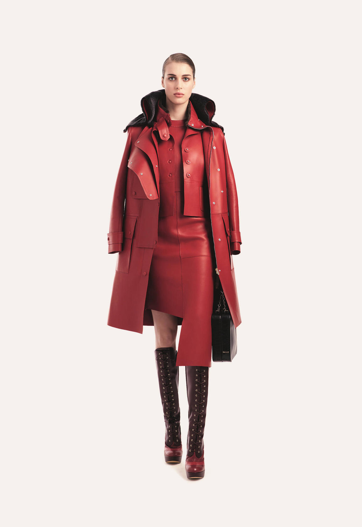 Full pelt Leathers were a big hit on the winter catwalks, with many designers embracing the head-to-toe look - none more so than Swiss label Bally. We adore the striking red leather coat (HK$109,990), matching asymmetrical dress (HK$39,990) and knee-high boots (all far left; HK$12,990). For something just as sexy and a touch edgier, match the black versions of the dress and boots (same prices as before) with the fitted leather jacket (HK$39,990) and Delphina bag (all left; HK$25,790). Bally is in Times Square, Causeway Bay, tel: 2506 3312.