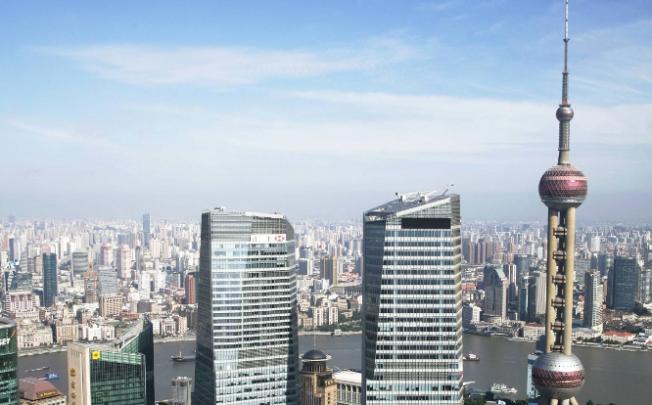 Shanghai (above) and Beijing took the top two positions in 17 of the 18 categories in a survey.