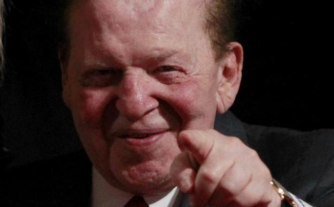 Casino mogul Sheldon Adelson was the top spender. Photo: Reuters