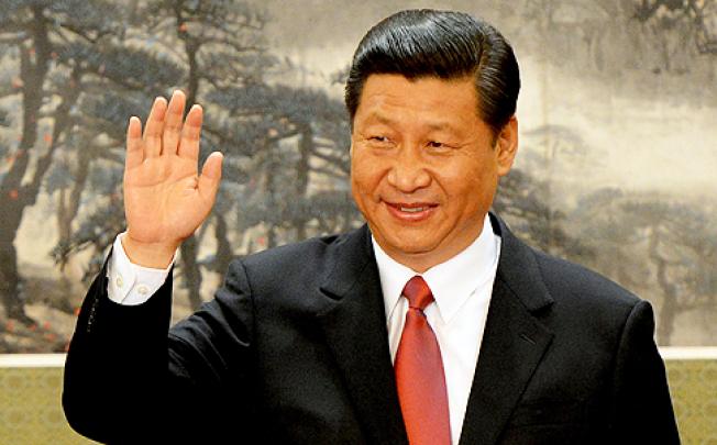 Xi Jinping is appointed chairman of the Central Military Commission on Thursday. Photo: AFP