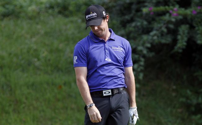 Rory McIlroy missed the cut at the Hong Kong Open. Photo: AP