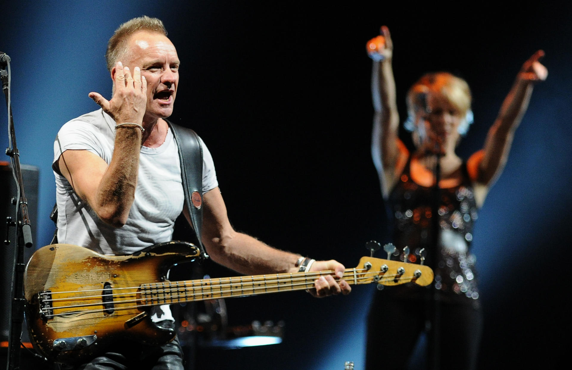 Sting's love for music making has not diminished. Photo: Itar-Tass
