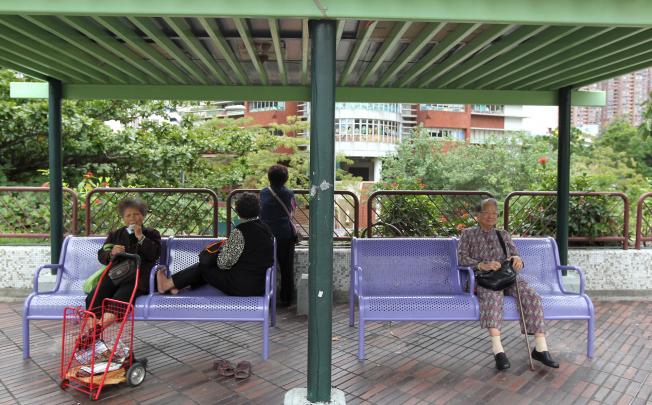 The island is still home to many elderly residents after its huge redevelopment in public housing and infrastructure. Photo: SCMP