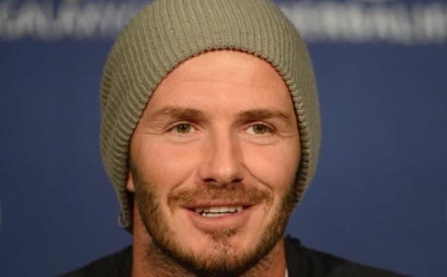 David Beckham. Photo: AFP