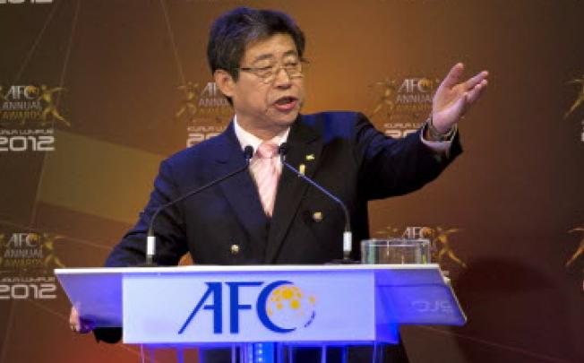  Asian Football Confederation acting president Zhang Jilong. Photo: AFP