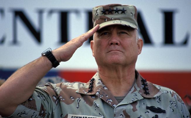General Norman Schwarzkopf in 1991 - the year of the Gulf war. Photo: MCT