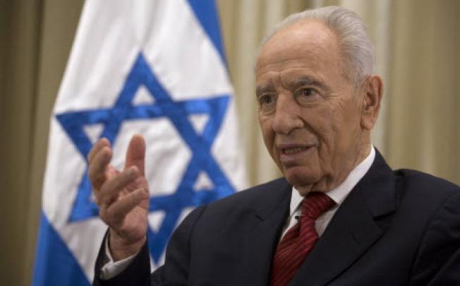 Israel's president Shimon Peres. Photo: AFP
