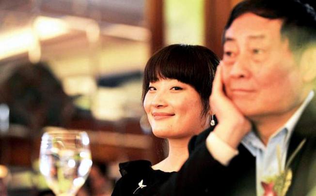 Zong Fuli, 30, with her dad, Zong Qinghou. Photo: SCMP