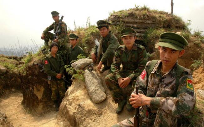 Rebel soldiers of the Kachin Independence Army (KIA). Photo: AFP 