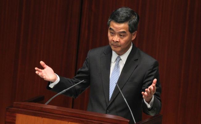 Chief Executive Leung Chun-ying. Photo: Sam Tsang