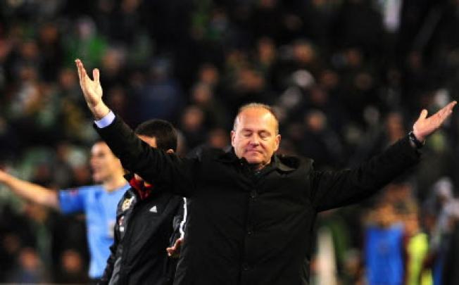 Betis' coach Pepe Mel. Photo: AFP