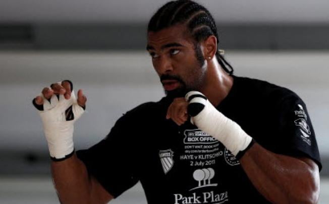 David Haye. Photo: AP