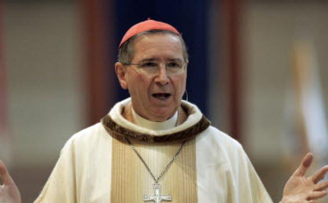Los Angeles Archbishop Jose Gomez has relieved retired Cardinal Roger Mahony of his remaining duties. Photo: AP