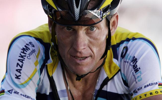 Lance Armstrong symbolises sport’s demise. Photo: AP