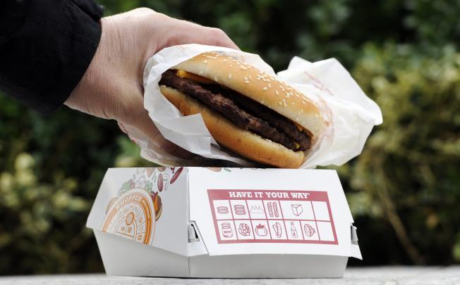 Burger King last month found that beef products supplied by an Irish firm contained horse DNA, but never reached its outlets. Photo: EPA