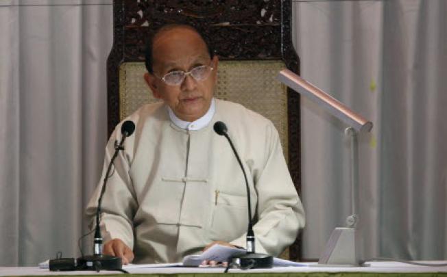 Myanmar's President Thein Sein. Photo: AFP