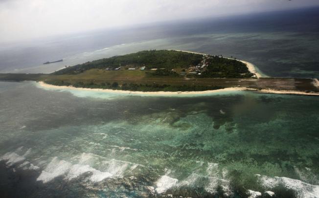 The Pagasa Island in the Spratlys, known as the Nansha Islands in China. Photo: Reuters